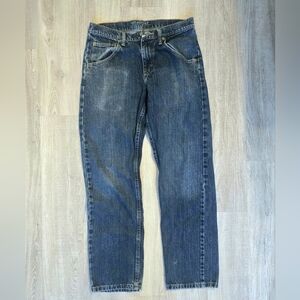 Wrangler Relaxed Fit Dark Blue Jeans ◇ Size 30 X 30 Young Men